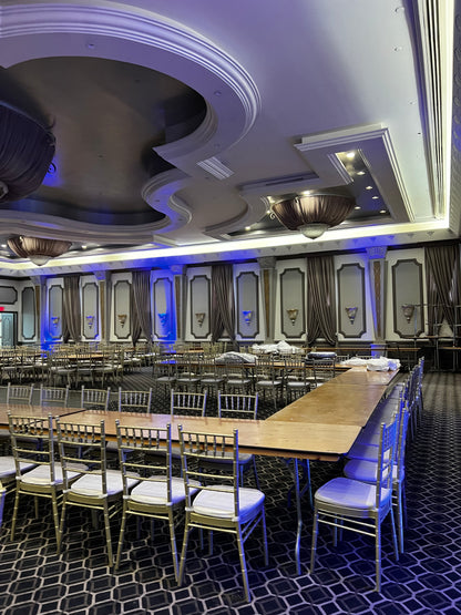 8-Foot Rectangular Banquet Table Rental – Los Angeles Event & Party Setup