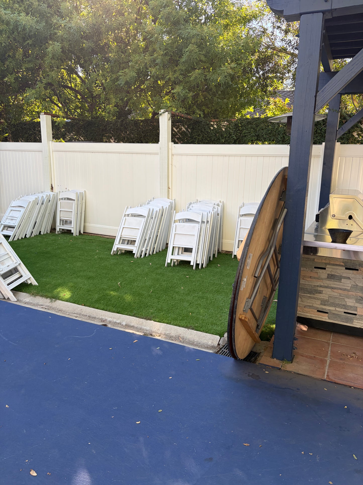 White Resin Folding Chair Rental – Outdoor Ceremony Seating LA