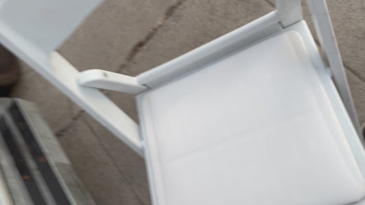 White Resin Folding Chair Rental – Outdoor Ceremony Seating LA
